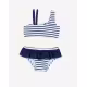 CHICCO Girls Swimsuit White/Blue