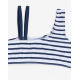 CHICCO Girls Swimsuit White/Blue