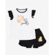 CHICCO Girls Shorts And Tank Top Set White/Black