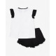 CHICCO Girls Shorts And Tank Top Set White/Black