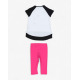 CHICCO Girls Leggings And Tee Set White/Pink