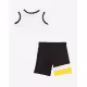 CHICCO Boys Shorts And Tank Top Set Black/White