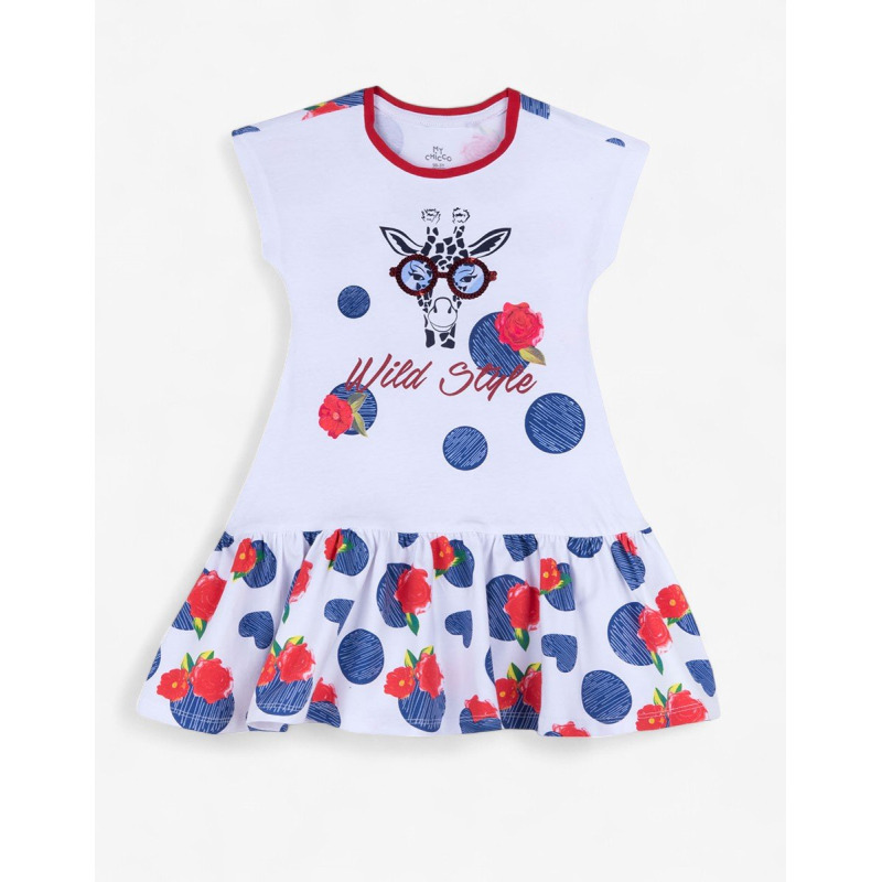 CHICCO Girls Sleeveless Dress White