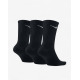NIKE 3-Pack Value Cushioned Crew Socks Black