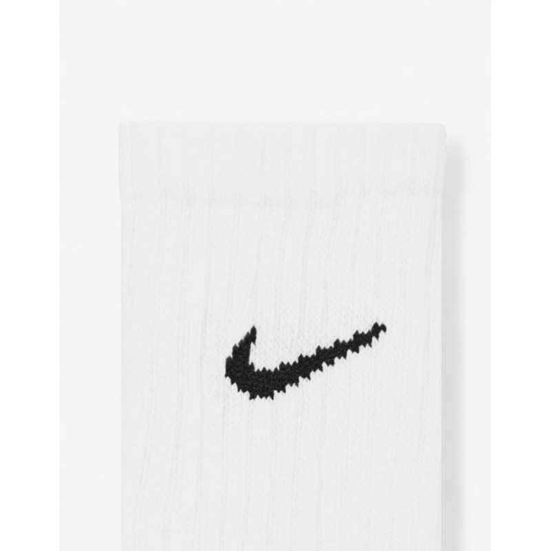 NIKE 3-Pack Value Cushioned Crew Socks White