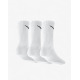 NIKE 3-Pack Value Cushioned Crew Socks White