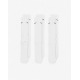 NIKE 3-Pack Value Cushioned Crew Socks White