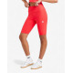ADIDAS Originals Essentials Ribbed Biker Shorts Red