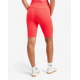 ADIDAS Originals Essentials Ribbed Biker Shorts Red