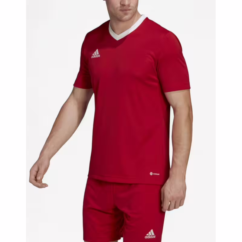 ADIDAS Entrada 22 Football Tee Red
