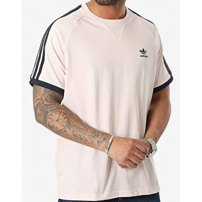 ADIDAS Originals Sst 3-Stripes Tee Light Pink