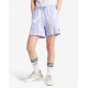 ADIDAS Dye Allover Print Sweat Shorts Violet