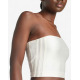 ADIDAS Fashion Cut-Out Crop Top White