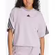 ADIDAS Sportswear Future Icons 3-Stripes Tee Purple W