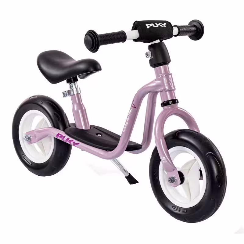 Баланс колело за деца със степенка PUKY LR M - перлено розово