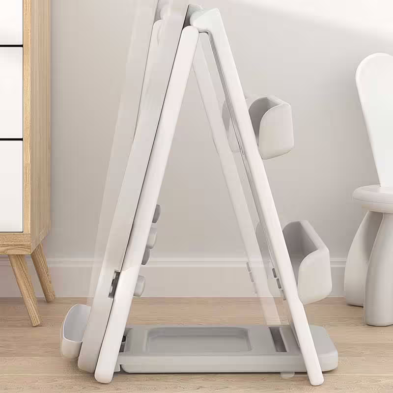 Детски комплект от дъска за рисуване 2 в 1 и стол, Червено мече