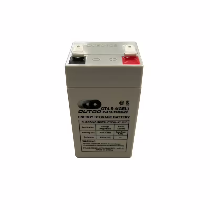 Акумулаторна, оловна батерия за кантар OUTDO, 4VDC, 4,5AH, 48х48х100mm