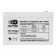 Акумулаторна, оловна батерия OUTDO CD, 12VDC, 9AH, 150х65х95mm