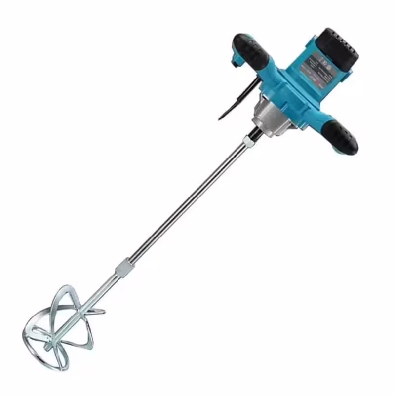 Бъркалка за бетон Kraft Royal, миксер за смеси, зелен, 220VAC, 2400W, Ф135mm, к-т