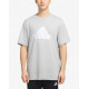 ADIDAS Future Icons Badge Of Sport Tee Light Grey