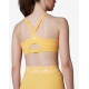ADIDAS Tailored Impact Luxe High-Support Zip Bra Yellow
