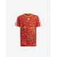 ADIDAS Camo 3-Stripes Tee Orange