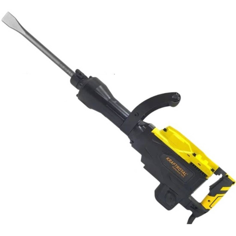 Къртач Kraft Royal, трошач, ударен, жълт, SDS, 220VAC, 3800W, к-т