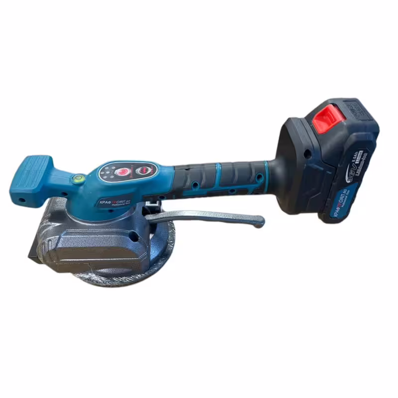 Вендуза за плочки Kraft Royal, лапа, акумулаторна, зелена, 36VDC, 8Ah, 75kg, к-т