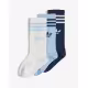 ADIDAS 3-Packs Originals Crew Socks Blue/White