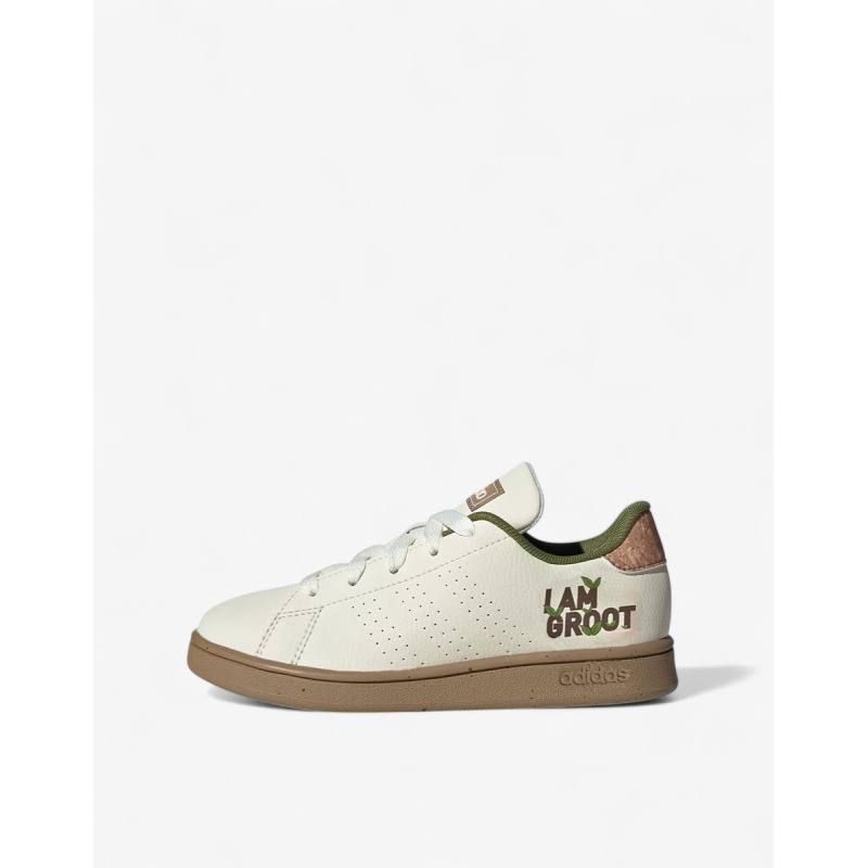 ADIDAS x Marvel Advantage Shoes Light Beige