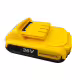 Акумулаторна батерия Kraft Royal, презареждаема, 36VDC, 6Ah, Li-ion, жълт