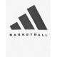 ADIDAS Basketball Sweatshirt Light Grey