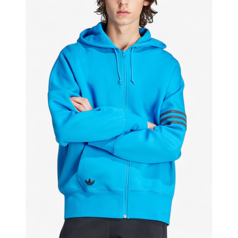 ADIDAS Street Neuclassics Full-Zip Hoodie Blue