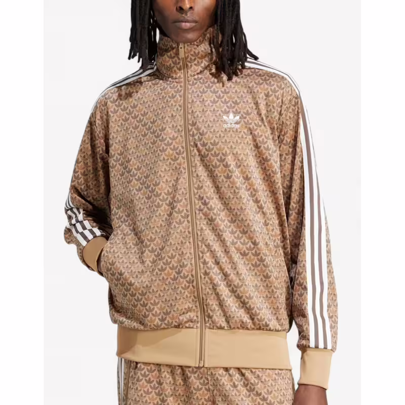 ADIDAS FireBird Classic Mono Track Top Brown