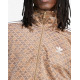 ADIDAS FireBird Classic Mono Track Top Brown