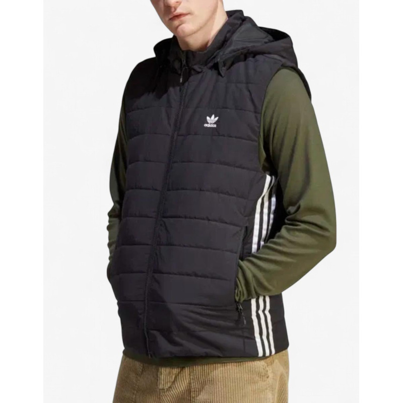 ADIDAS Performance Hooded Padded Vest Black
