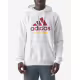 ADIDAS As Roma Dna Hoodie White