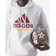 ADIDAS As Roma Dna Hoodie White