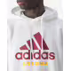 ADIDAS As Roma Dna Hoodie White