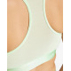 ADIDAS Powerreact Training Medium-Support Hyperglam Bra Green