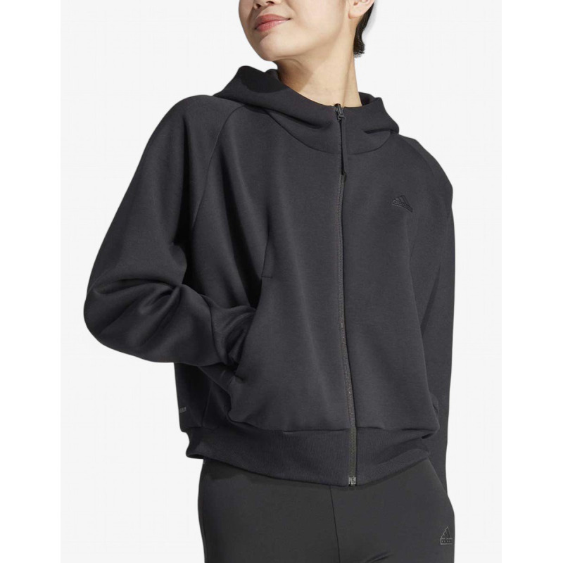 ADIDAS Sportswear Z.N.E. Full-Zip Aeroready Hoodie Black