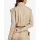 ADIDAS Sportswear City Escape Crop Vest Beige