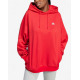 ADIDAS Originals Adicolor Trefoil Oversized Hoodie Red