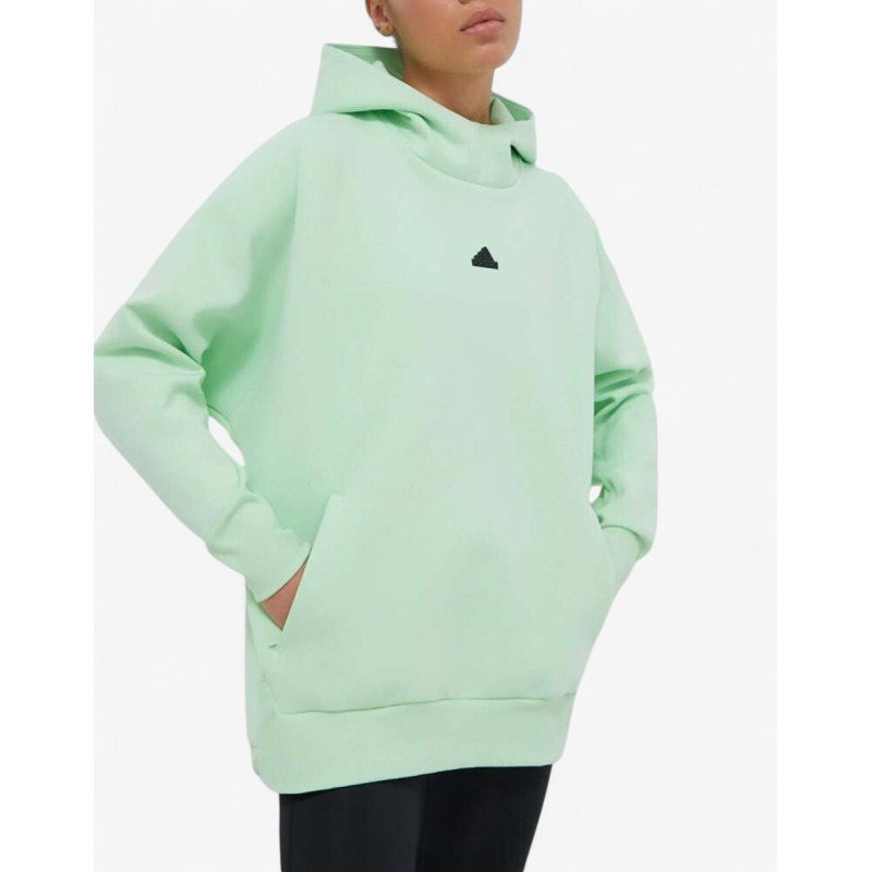 ADIDAS Sportswear Z.N.E. Over The Head Hoodie Green