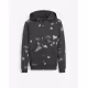 ADIDAS Sportswear All Over Printed Full-Zip Hoodie Black