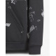 ADIDAS Sportswear All Over Printed Full-Zip Hoodie Black