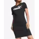 PUMA Essentials Slim Fit Tee Dress Black