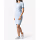 PUMA Essentials Slim Fit Tee Dress Blue