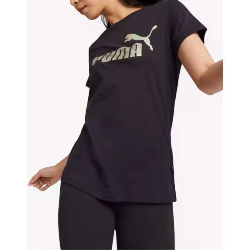 PUMA Essentials+ Nova Shine Tee Black