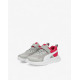 PUMA Evolve Run Mesh Alternative Closure Shoes Grey/Pink Jr